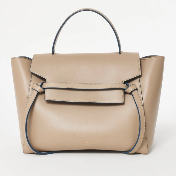 Celine Handbags - Celine Mini Belt Bag Nude Calfskin Gold Hardware Crossbody